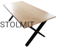 stół minimalistyczny loft dąb X s.jpg