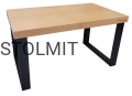 stół dąb nogi stalowe stolmit.jpg